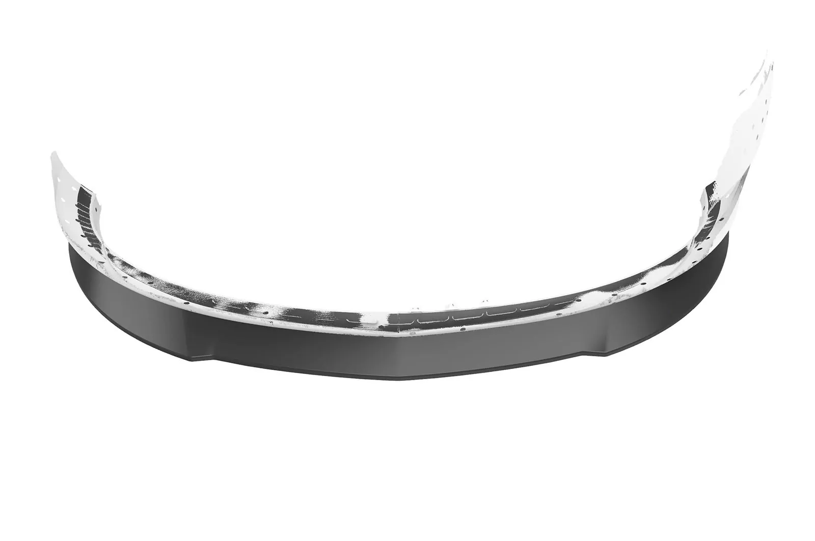 Cup-Spoilerlippe mit ABE für Opel Astra J CSL064-M Carbon Look (matt)