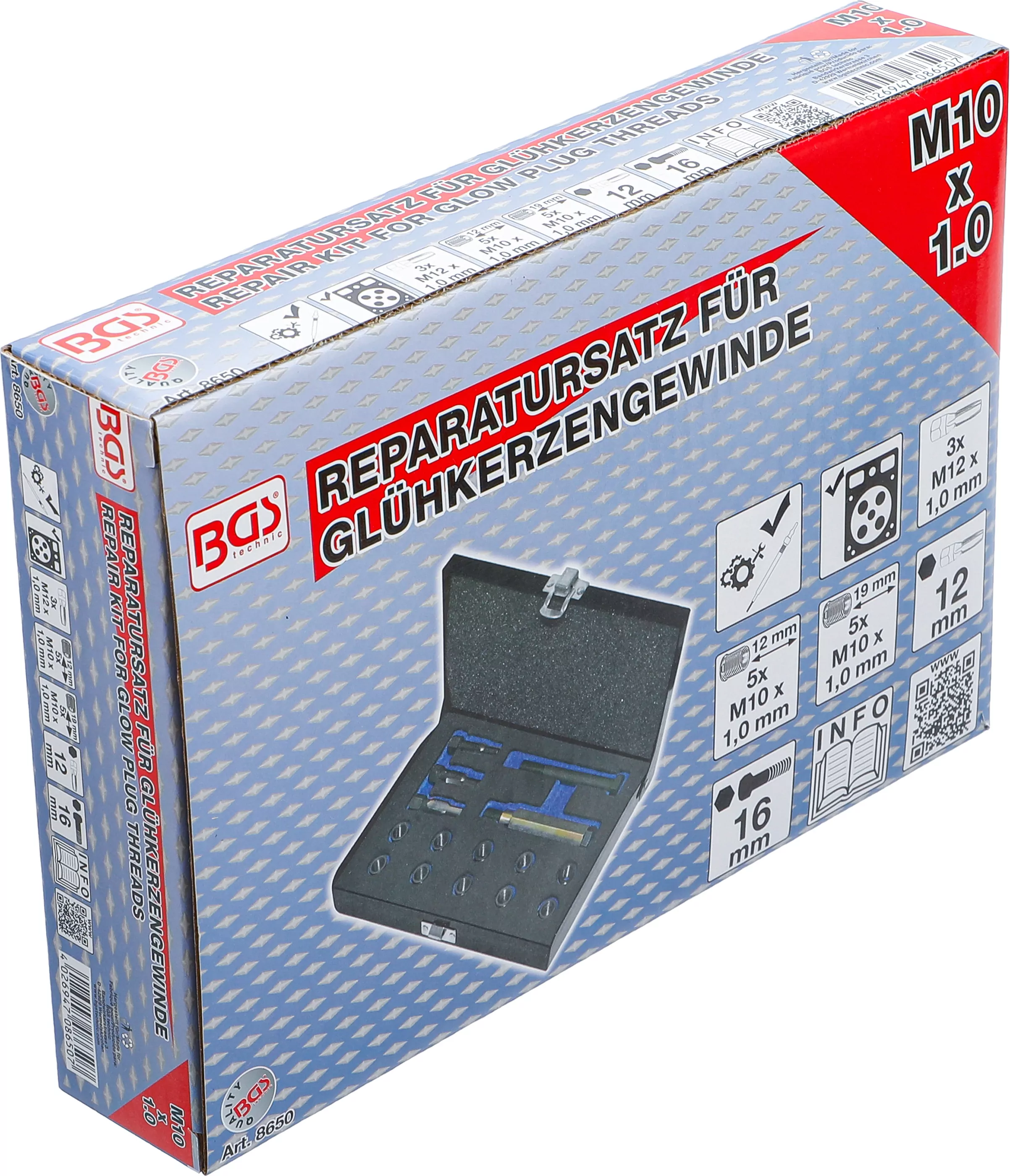 Reparatursatz für Glühkerzengewinde | M10 x 1,0 mm