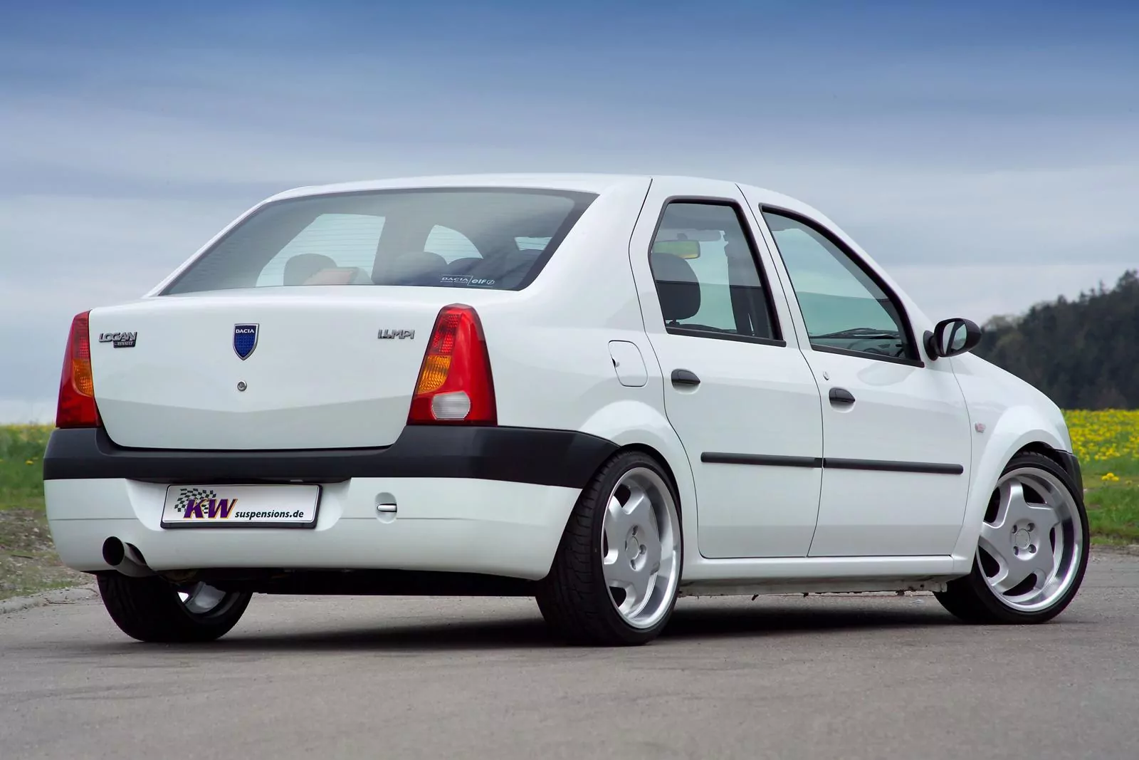 KW Gewindefahrwerk V1 inox DACIA LOGAN (LS_) SD 08/2004-