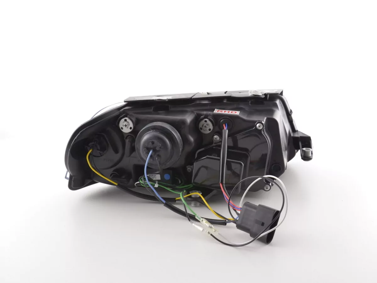 Scheinwerfer Set Daylight LED TFL-Optik VW Passat Typ 3BG Bj. 00-05 chrom für Rechtslenker