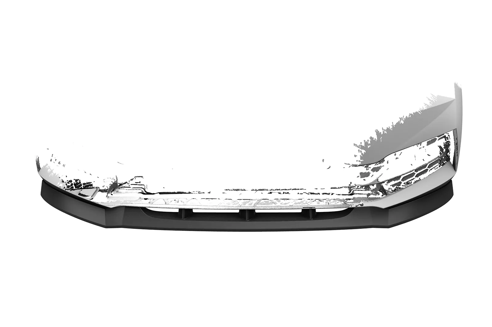 Cup-Spoilerlippe mit ABE für Skoda Superb III (Typ 3V) CSL468-M Carbon Look (matt)