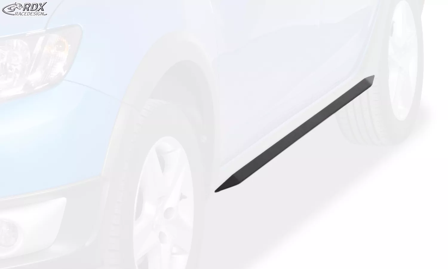 RDX Seitenschweller für DACIA Sandero 2 (incl. Stepway) "Slim" 