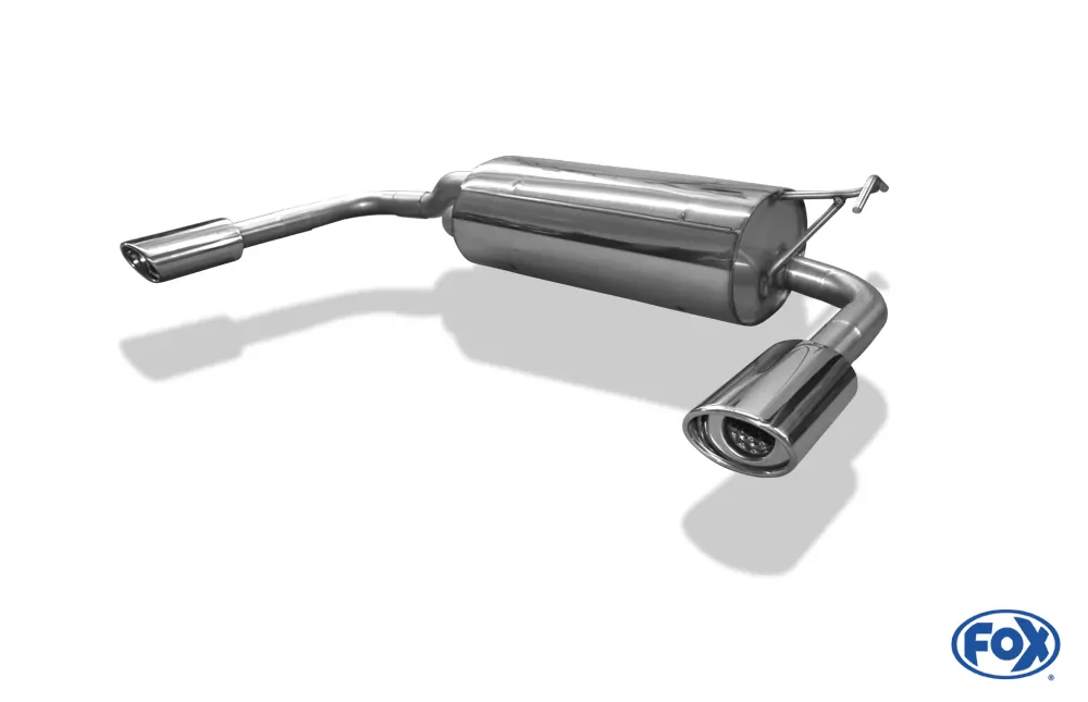 Mitsubishi Outlander 4WD  Endschalldämpfer Ausgang rechts/links - 115x85 Typ 33 rechts/links