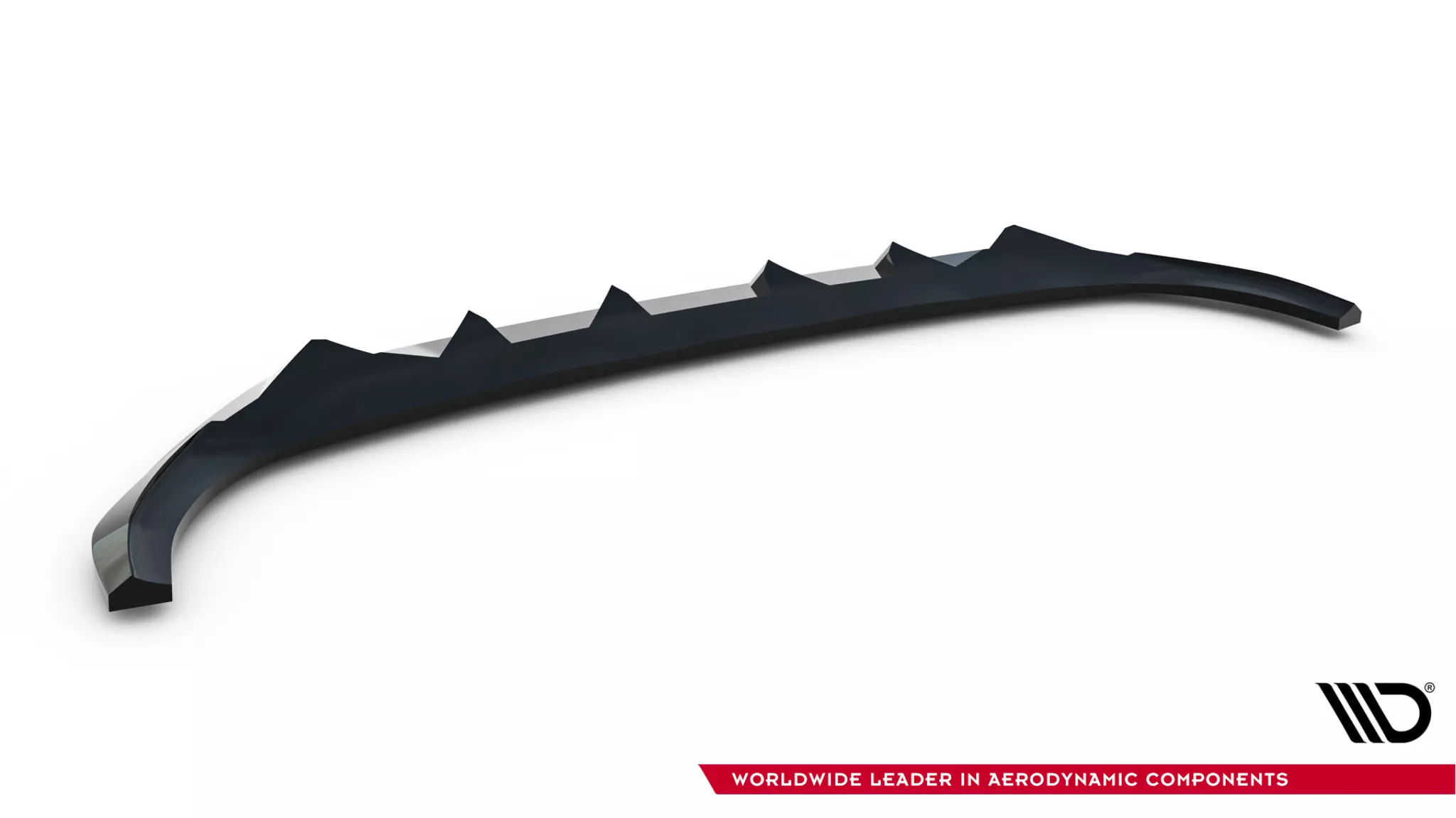 Front Ansatz Für Kia EV6 Mk1 Schwarz Hochglanz