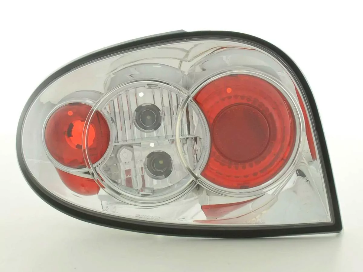 Rückleuchten Set Renault Megane 3-trg. Typ DABALAKAEA Bj. 96-98 chrom