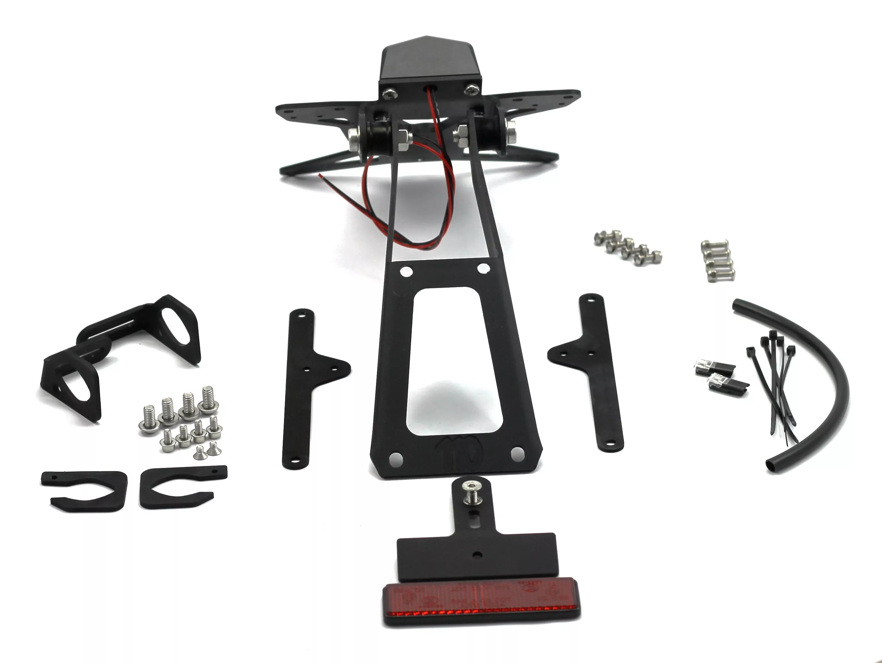 MG Biketec Kennzeichenhalter für Ducati Hypermotard 698 ab 2024