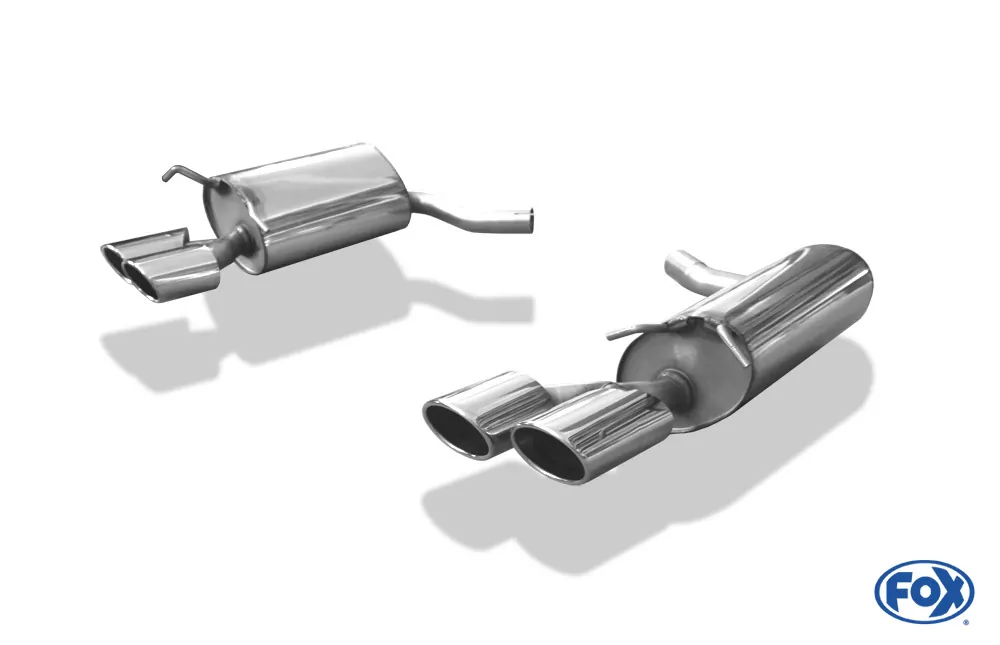 Mercedes C-Klasse 6 Zylinder - W204/S204 - AMG-Paket  Endschalldämpfer rechts/links - 2x115x85 Typ 32 rechts/links