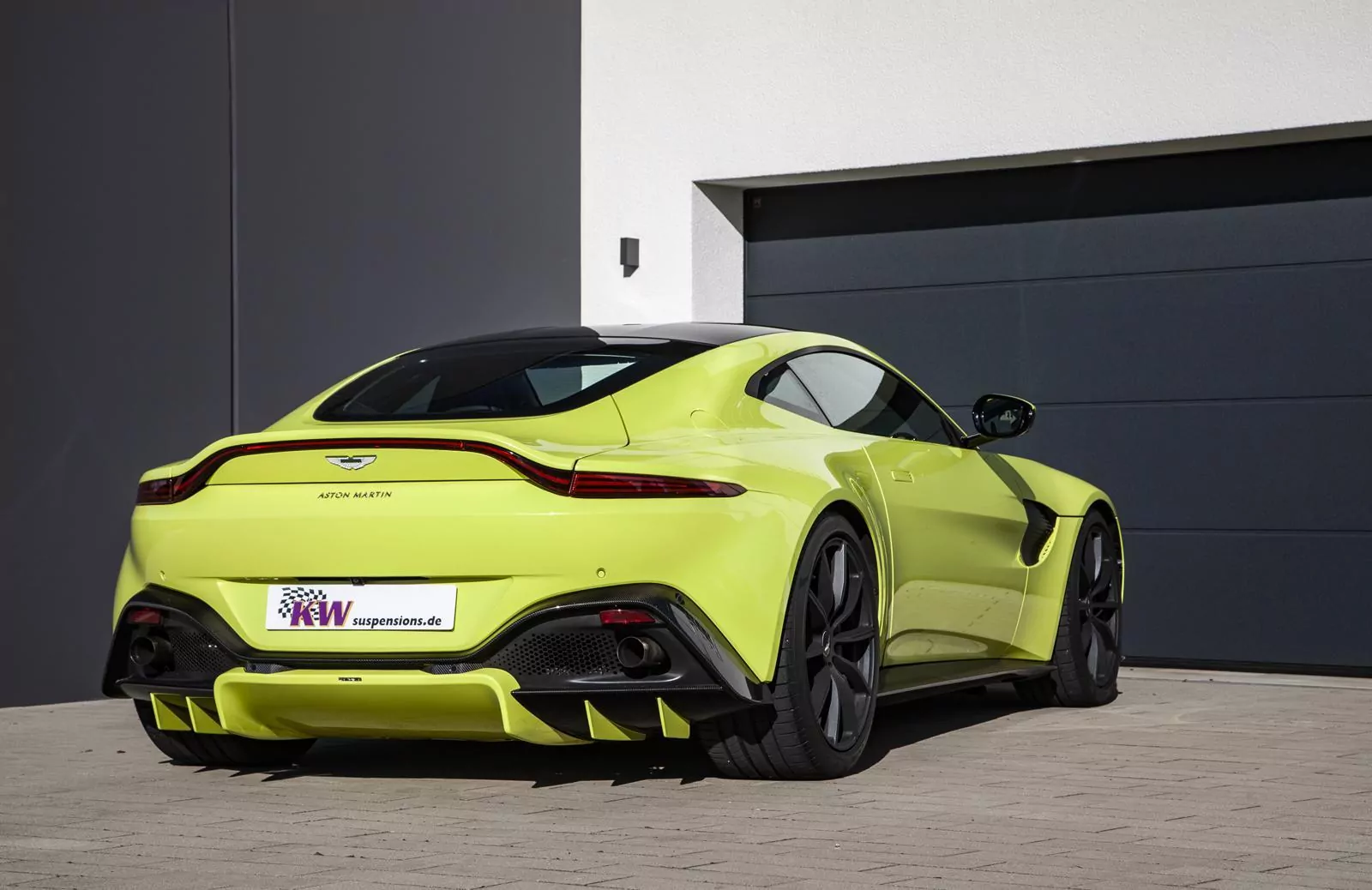 KW DDC - ECU Gewindefahrwerk inox ASTON MARTIN VANTAGE Vantage 10/2005-