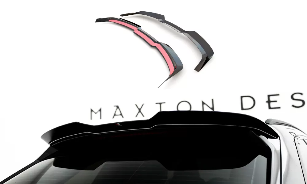 Spoiler CAP V.2 Passend Für Audi RS6 C8 Schwarz Hochglanz