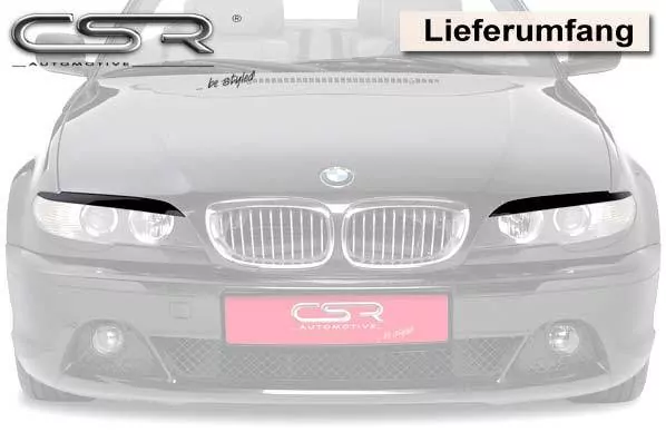 Scheinwerferblenden für BMW 3er E46 SB212