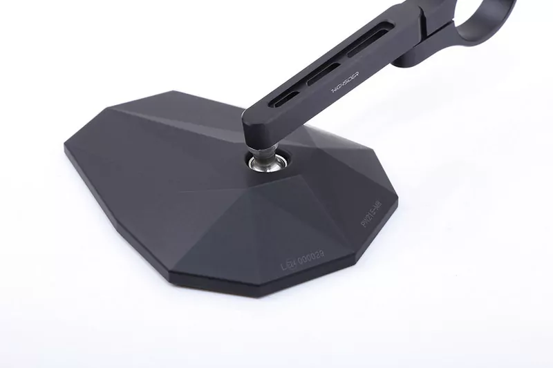 HIGHSIDER STEALTH-X5 Lenkerendenspiegel, kurz E-geprüft