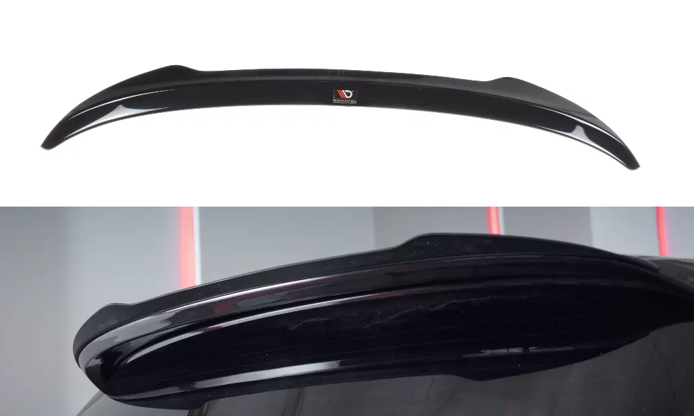 Spoiler CAP Passend Für Passend Für BMW 1er E81/ E87 FL (AERO SPOILER) Schwarz Hochglanz Schwarz Hochglanz