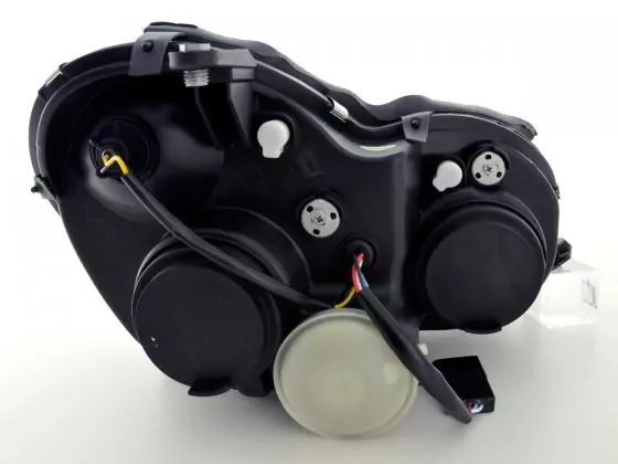 Scheinwerfer Set Mercedes C-Klasse Typ W203 Bj. 00-07 schwarz für Rechtslenker