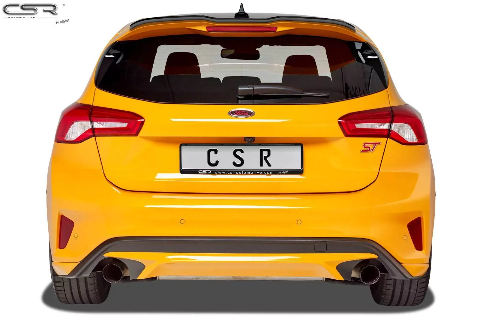 Heckflügel mit ABE für Ford Focus MK4 ST HF713-M Carbon Look (matt)