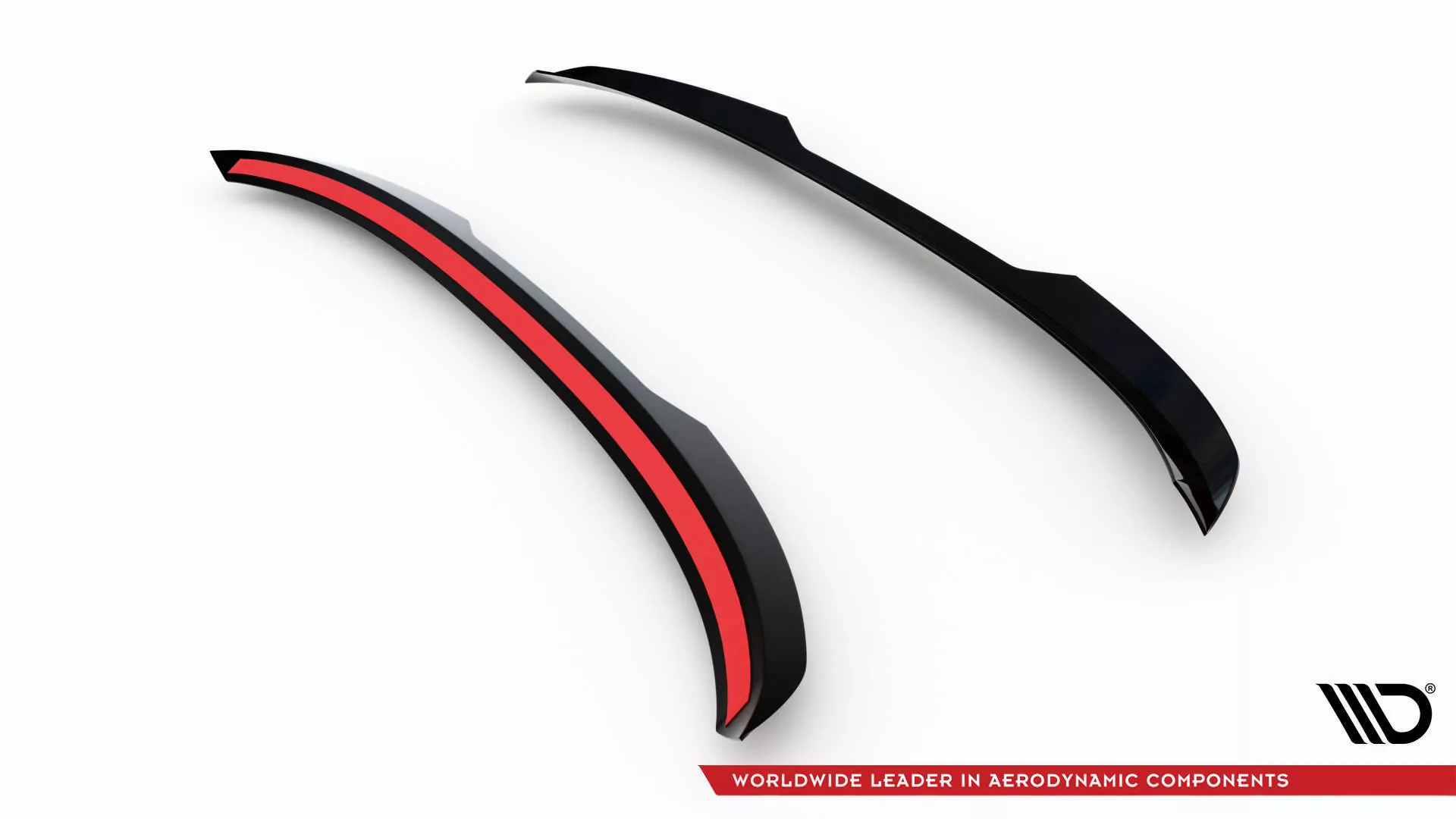 Spoiler CAP Für Volkswagen Passat B9 Schwarz Hochglanz