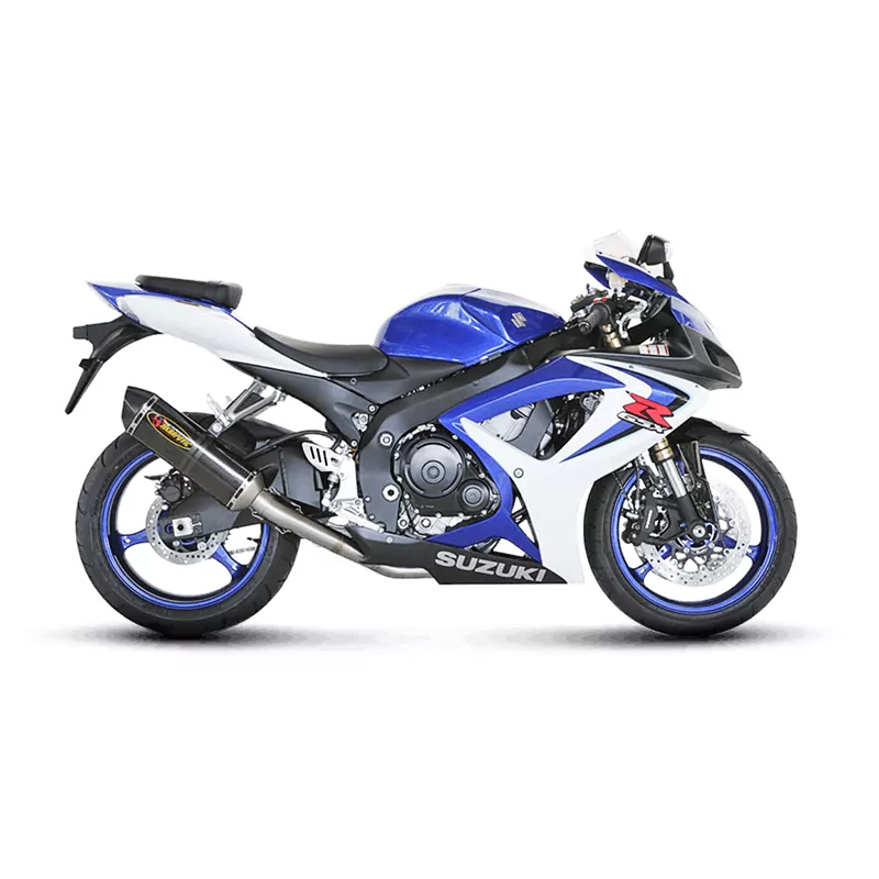 Akrapovic Slip-On Line (Carbon) Auspuff für Suzuki GSX-R600 2006-2007 und GSX-R750 2006-2007
