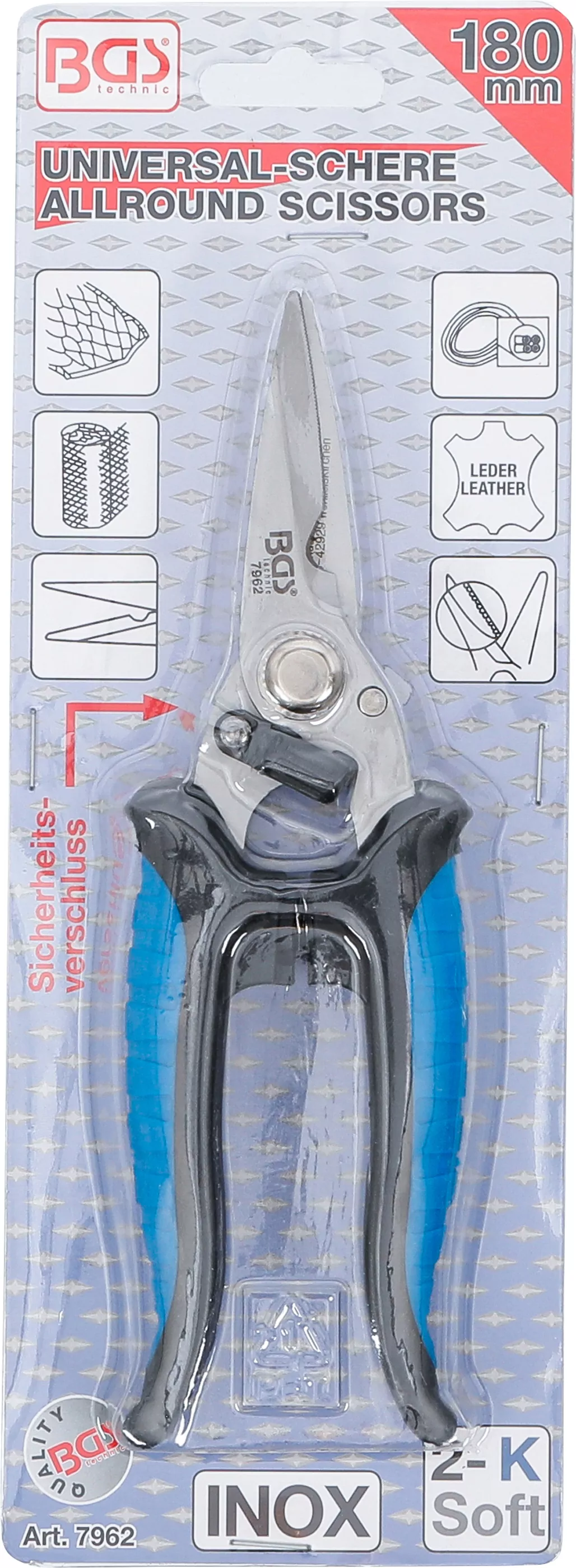 Universal-Schere | Edelstahl | 180 mm