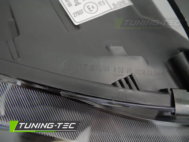 Headlight Black Right Side Tyc Fits  Dacia Duster Ii 17-21