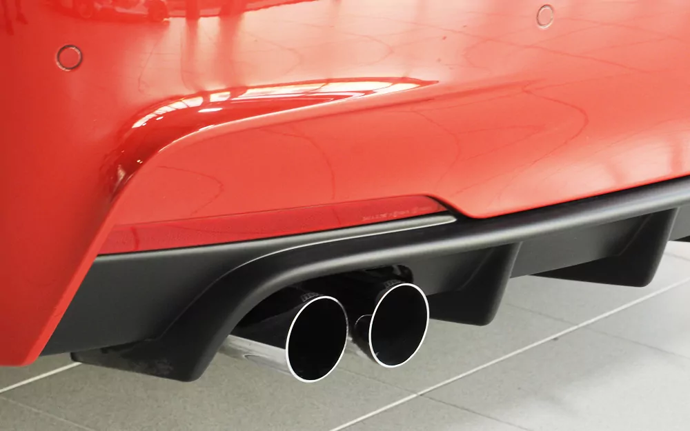 Rieger Heckeinsatz für BMW 3er F31  (3K/3K-N1) | Touring 07.15- (ab Facelift) LCI nur für M-Paket-Heckschürze