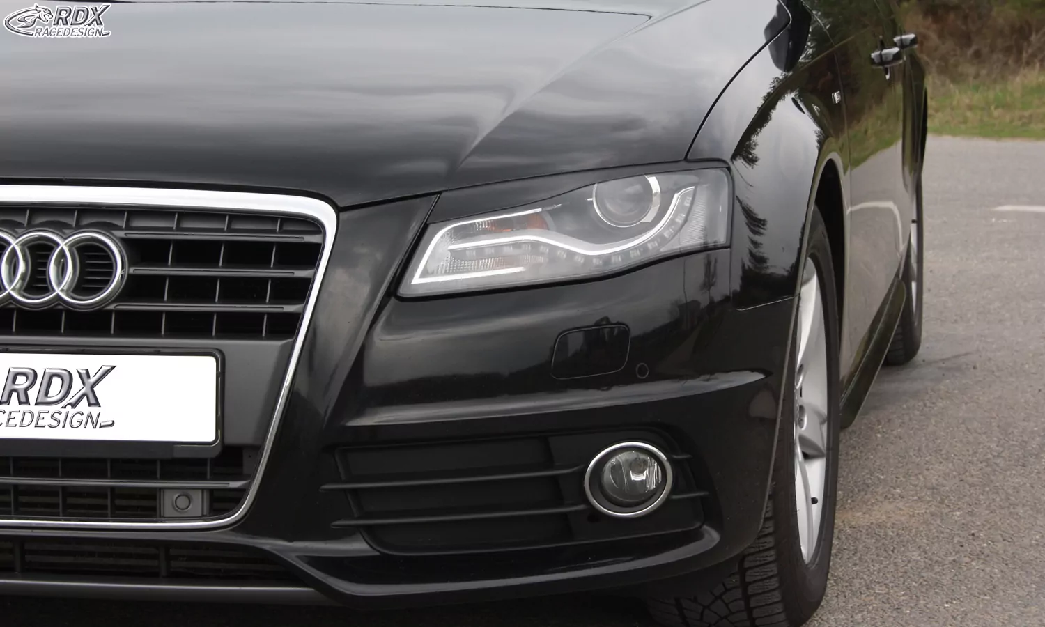 RDX Scheinwerferblenden für AUDI A4 B8, B81, 8K (2008-2011) Böser Blick
