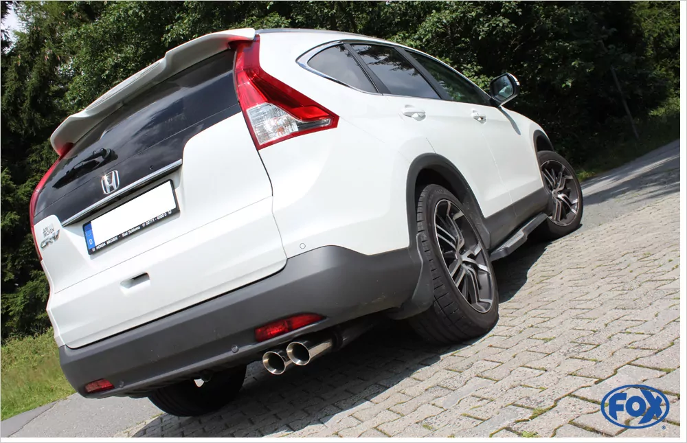 Honda CR-V IV  Endschalldämpfer - 2x90 Typ 25