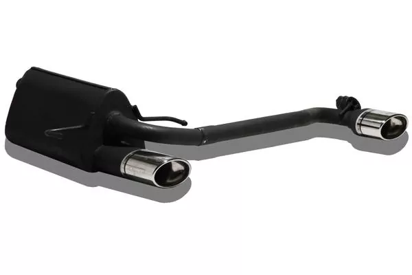 Ulter Sportauspuff für Opel Astra H HATCHBACK 2004-2009 - 2 Duplex Endrohre Oval 120×80