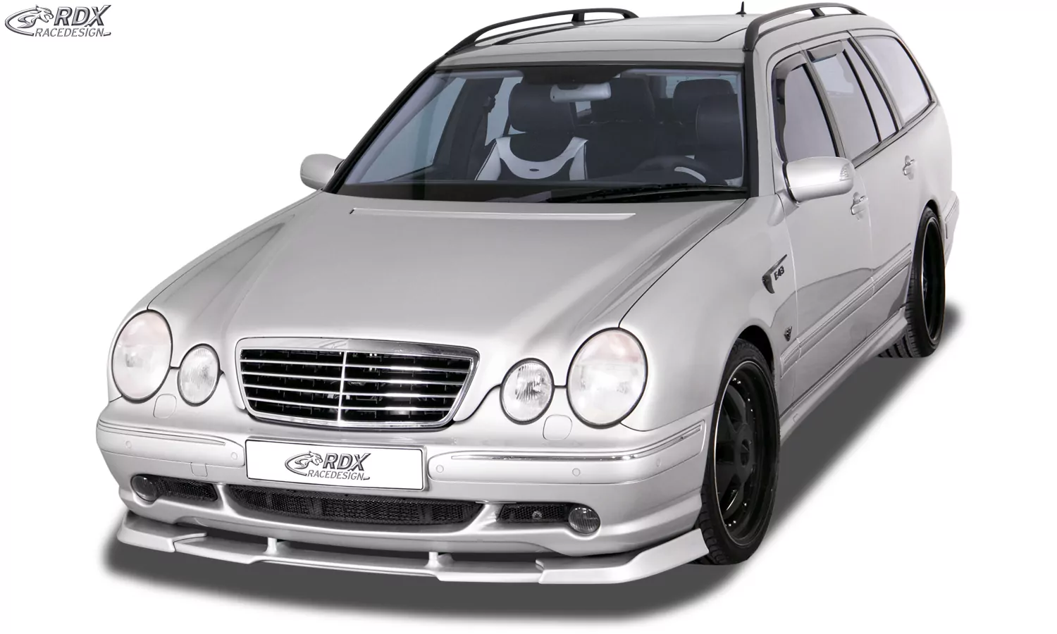 RDX Frontspoiler VARIO-X für MERCEDES E-Klasse W210 AMG 1999-2002 Frontlippe Front Ansatz Vorne Spoilerlippe