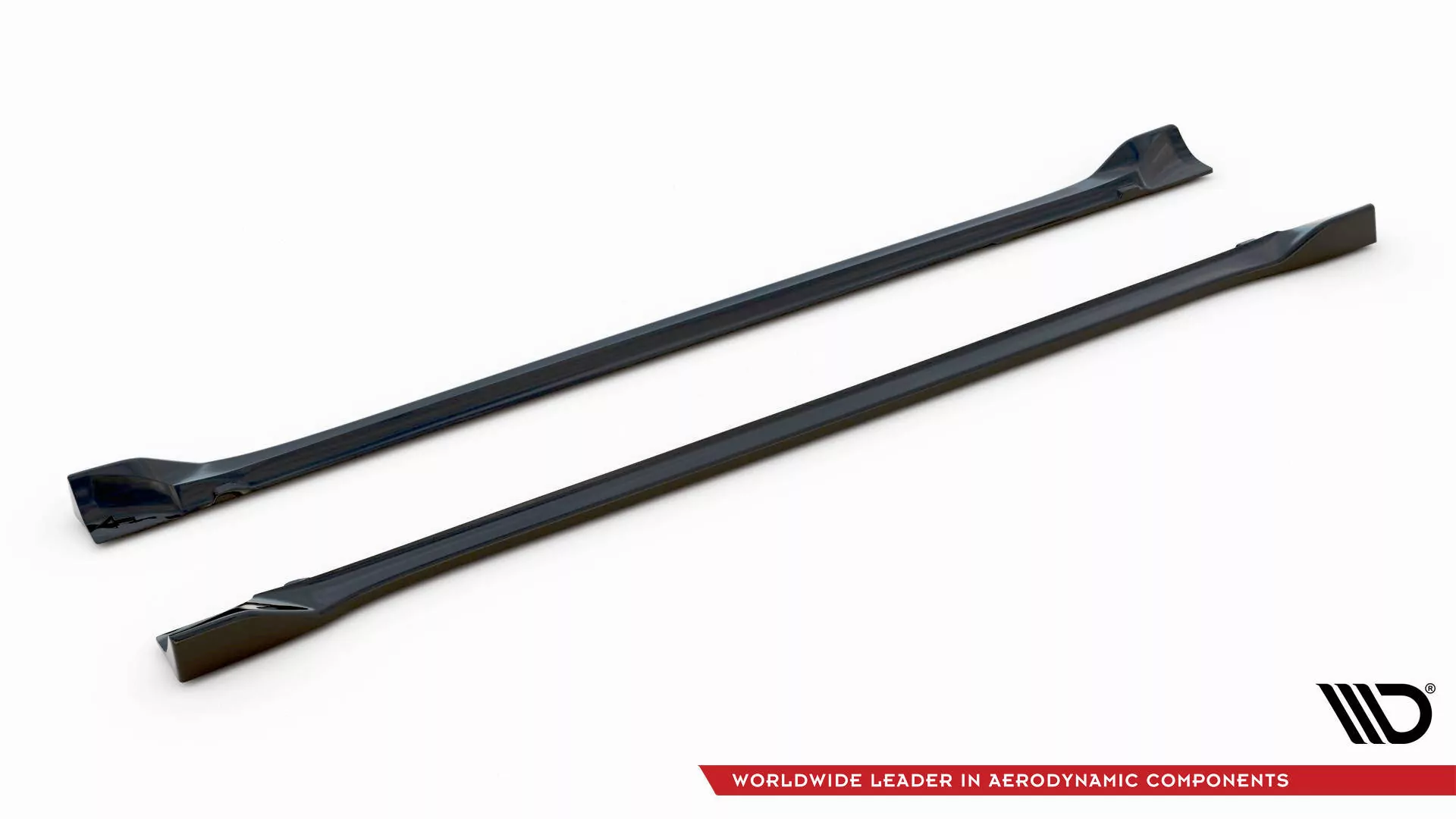 Seitenschweller Ansatz Für Dodge Challenger SRT Hellcat Widebody Mk3 Schwarz Hochglanz