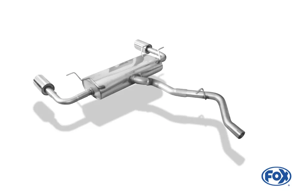 Subaru Impreza GT7 AWD  Endschalldämpfer quer Ausgang rechts/links - 1x100 Typ 16 rechts/links