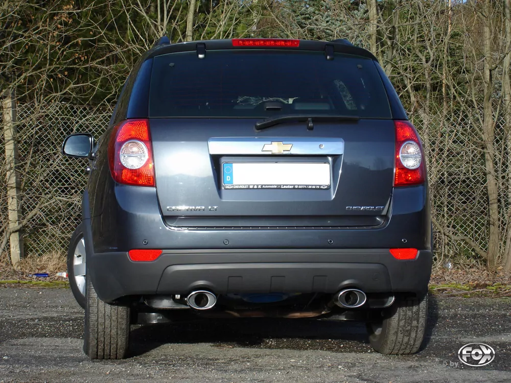 Chevrolet Captiva KLAC  Endschalldämpfer rechts/links - 115x85 Typ 33 rechts/links