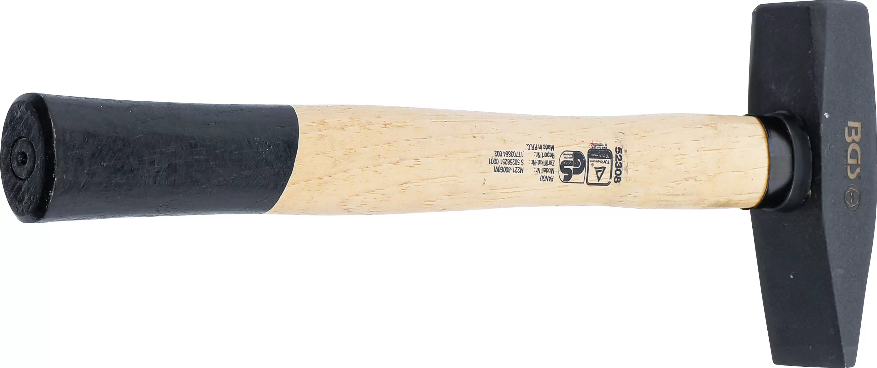Schlosserhammer | Hickory-Stiel | DIN 1041 | 800 g