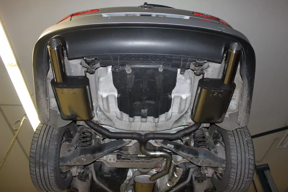 VW Passat 3C 4-Motion  Endschalldämpfer rechts/links - 1x100 Typ 17 rechts/links