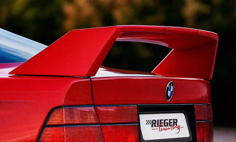 Rieger Heckflügel Breitbau II für BMW 850 E31 - Coupé 01.92-12.96 carbon optik