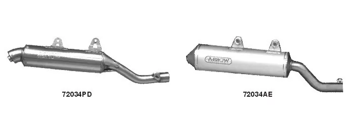 Arrow Endschalldämpfer Paris-Dakar Replica Yamaha XT 600 E 95-01