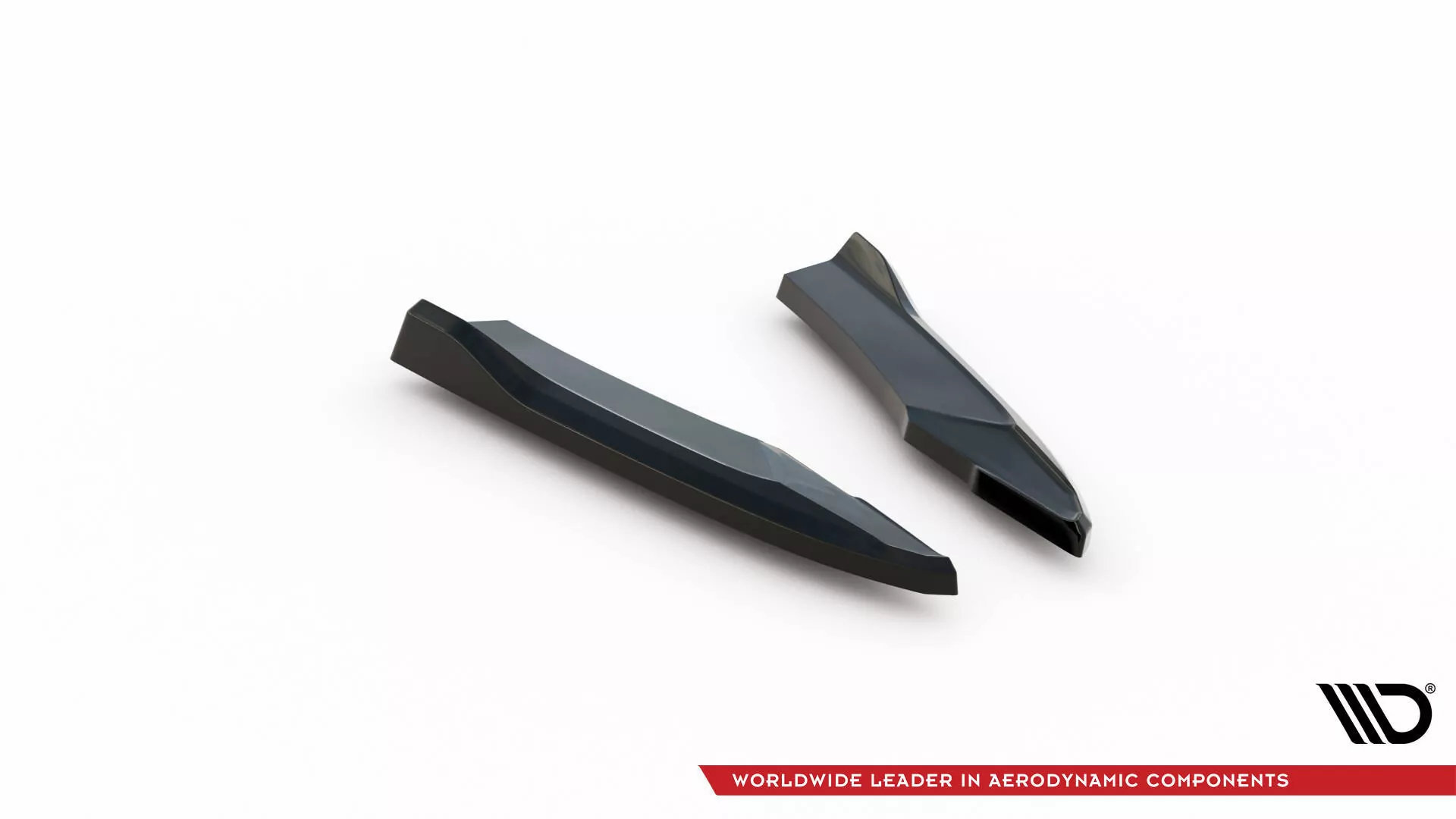Heck Ansatz Flaps Diffusor Für Audi S5 / A5 S-Line Coupe 8T Facelift Schwarz Hochglanz
