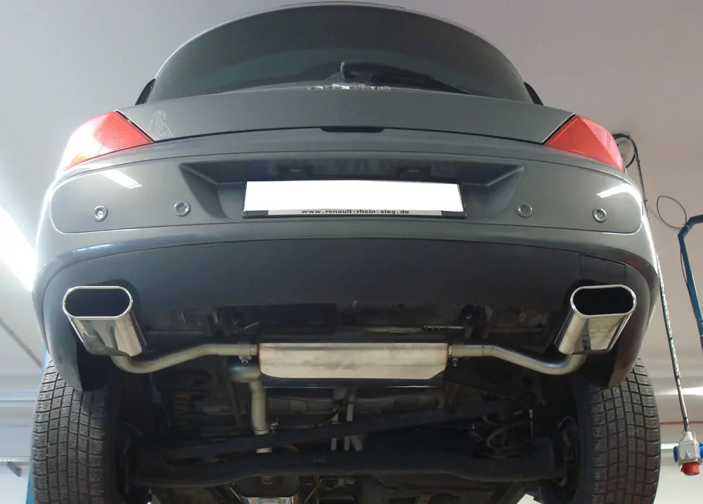 Renault Avantime  Endschalldämpfer quer Ausgang rechts/links - 160x80 Typ 52 rechts/links