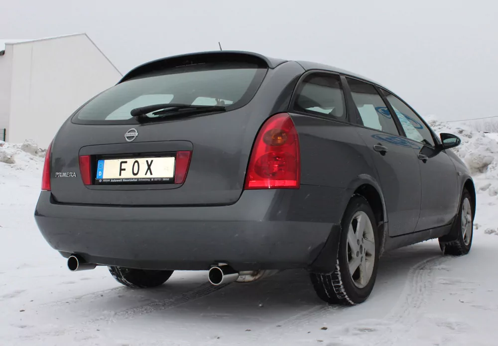 Nissan Primera P12 Traveller  Endschalldämpfer Ausgang rechts/links - 1x90 Typ 12 rechts/links
