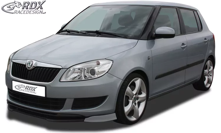RDX Frontspoiler VARIO-X für SKODA Fabia 2 Typ 5J 2010+ (auch für Roomster & Praktik) Frontlippe Front Ansatz Vorne Spoilerlippe