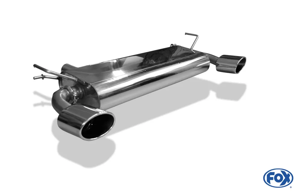 Renault Koleos Diesel  Endschalldämpfer quer Ausgang rechts/links - 140x90 Typ 44 rechts/links