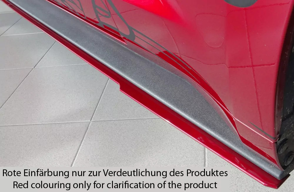 Rieger Seitenschwelleransatz für Ford Mustang 6 (LAE) | Coupé 11.14-07.17 (bis Facelift) nur für orig. GT-Schweller