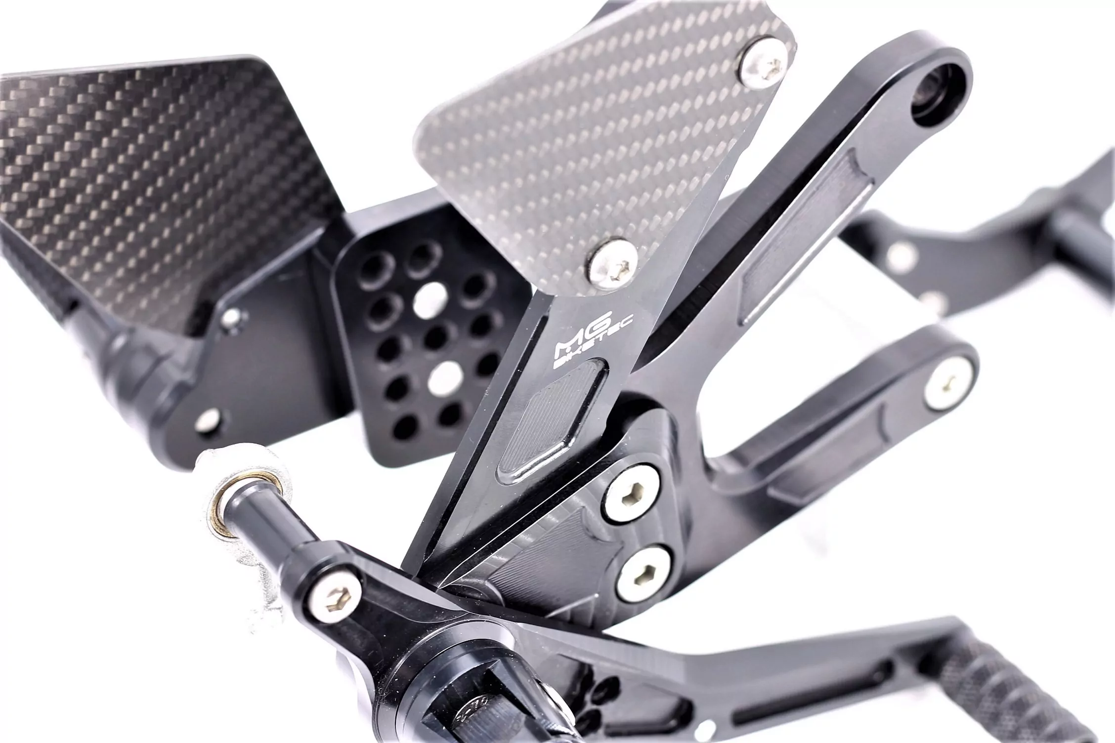 MG Biketec Sportfussrastenanlage / Rastenanlage / Fussrastenanlage mit ABE, gültig in D - A - CH für Honda CBR 1000 RR-R Fireblade SP ab 2020