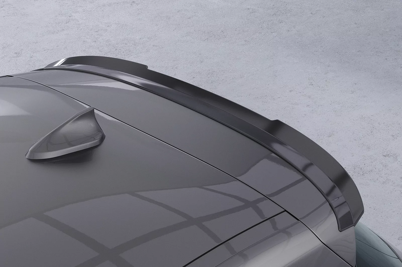 Heckflügel mit ABE für BMW 1er F20/F21 HF630 Strukturiert (schwarz matt)