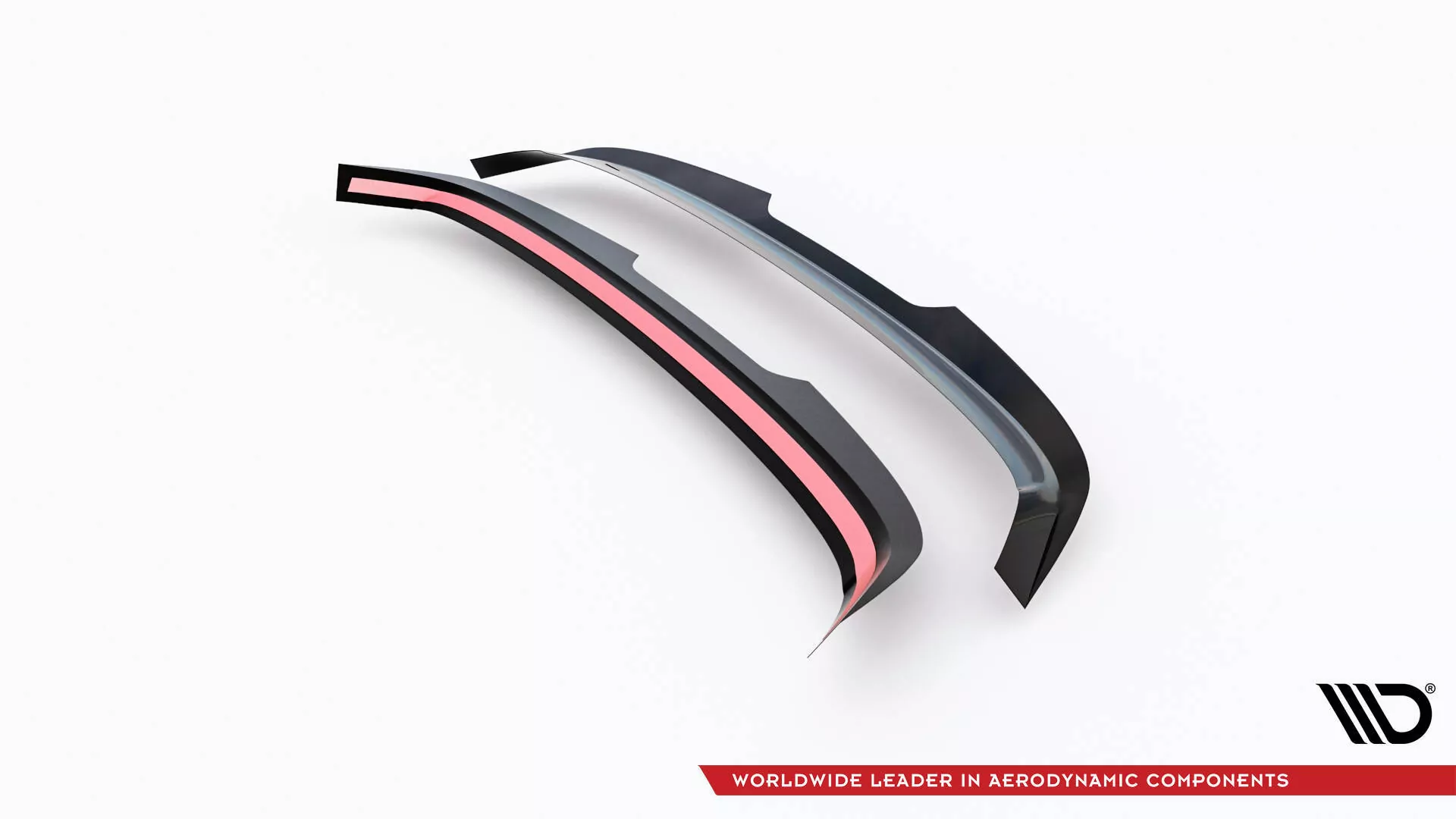 Spoiler CAP Passend Für V.2 Passend Für VW Golf 7 R/GTI FL  Schwarz Hochglanz Schwarz Hochglanz