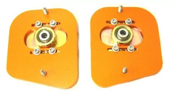 K-Sport Fiat 500 (312) einstellbare Uniball Aluminium Domlager im Paar Vorderachse