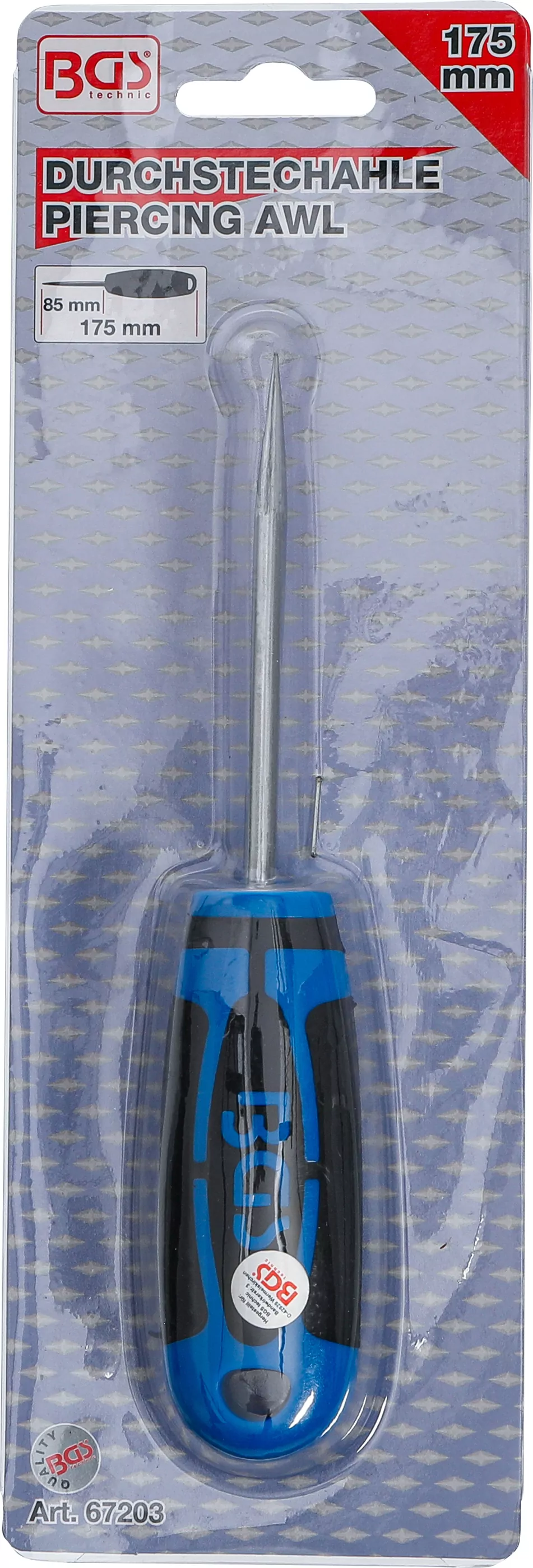 Durchstechahle | 175 mm