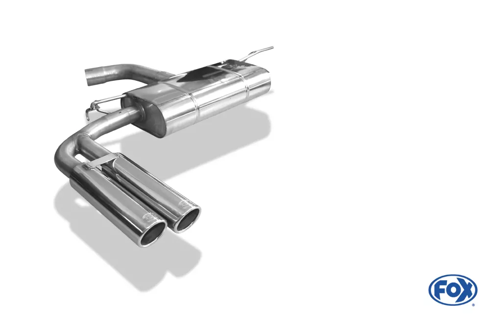 Audi A3 - 8V Limousine "ohne S-Line"  Endschalldämpfer - 2x80 Typ 16