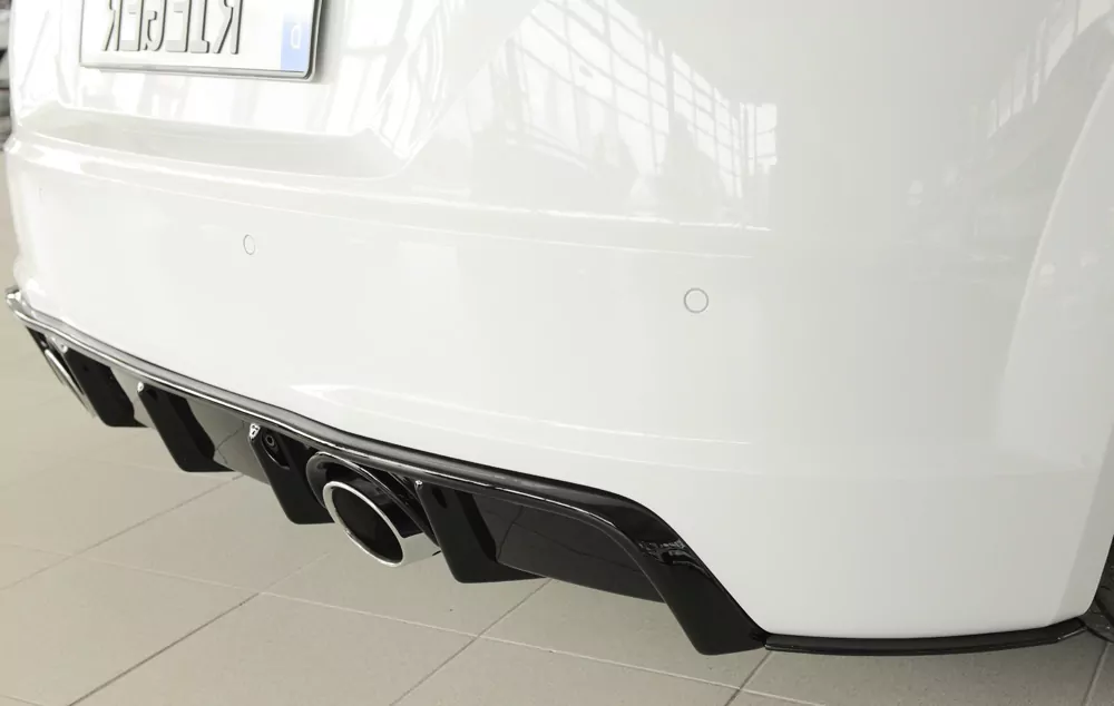 Rieger Heckschürzenansatz seitlich rechts für Audi TT (8J-FV/8S) | Coupé 07.14-08.18 (bis Facelift) nur für orig. Heckschürze, inkl. TTS