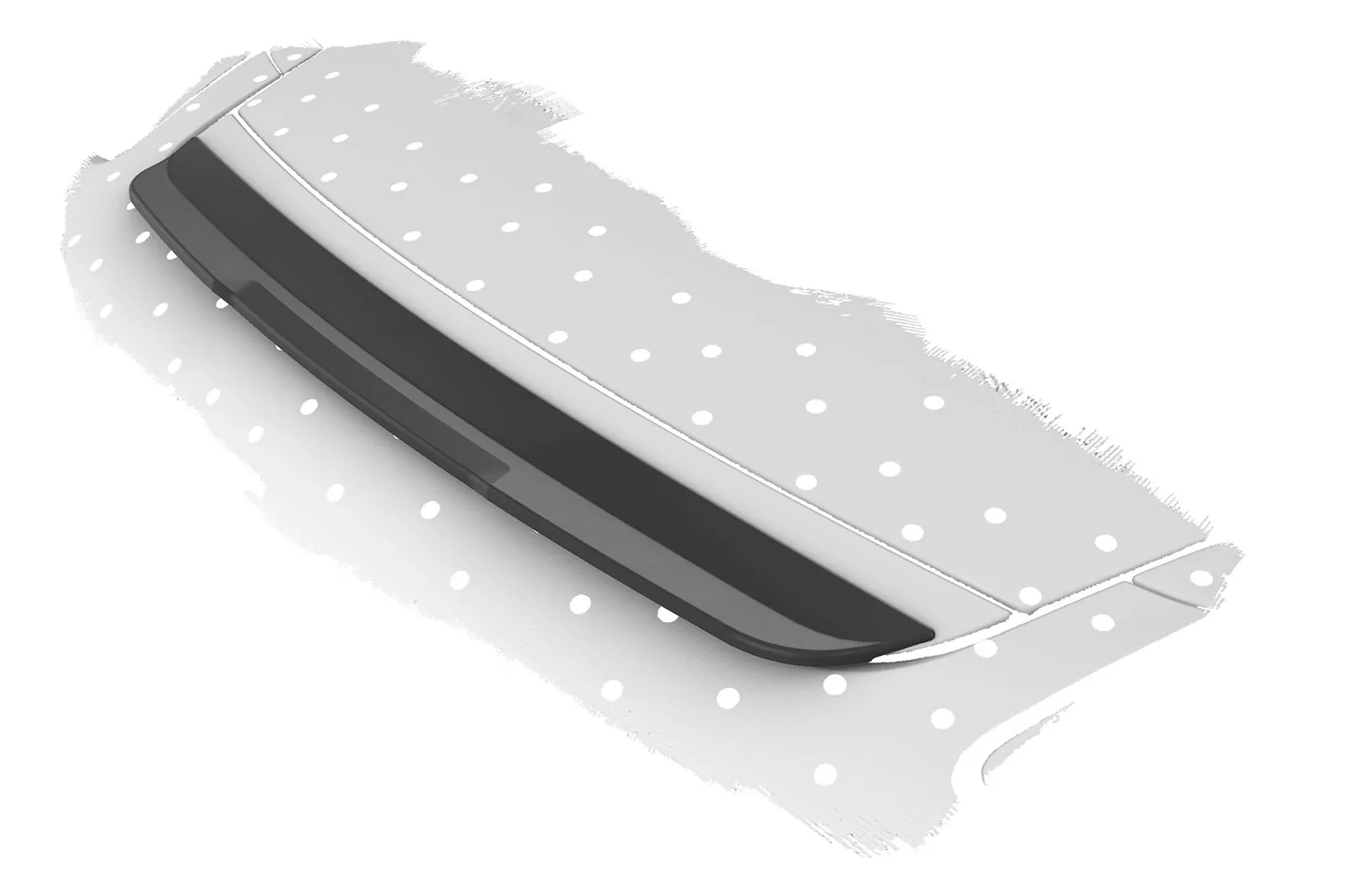 Heckflügel für Porsche Boxster 987 / Cayman 987 Facelift HF778-M Carbon Look (matt)