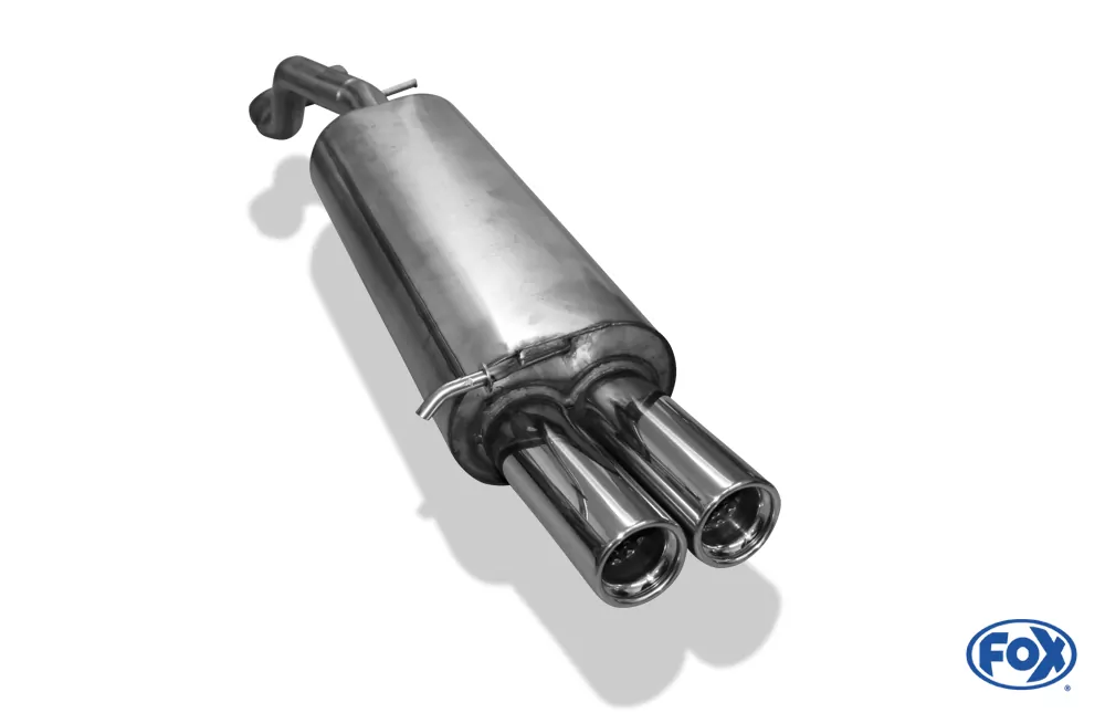 Seat Leon Typ 1M  Endschalldämpfer - 2x76 Typ 13