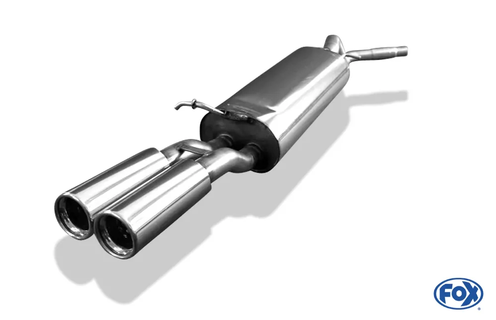 Seat Toledo II Typ 1M  Endschalldämpfer - 2x76 Typ 13